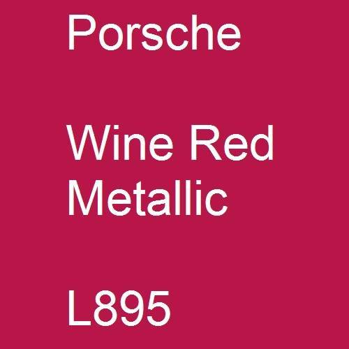 Porsche, Wine Red Metallic, L895.